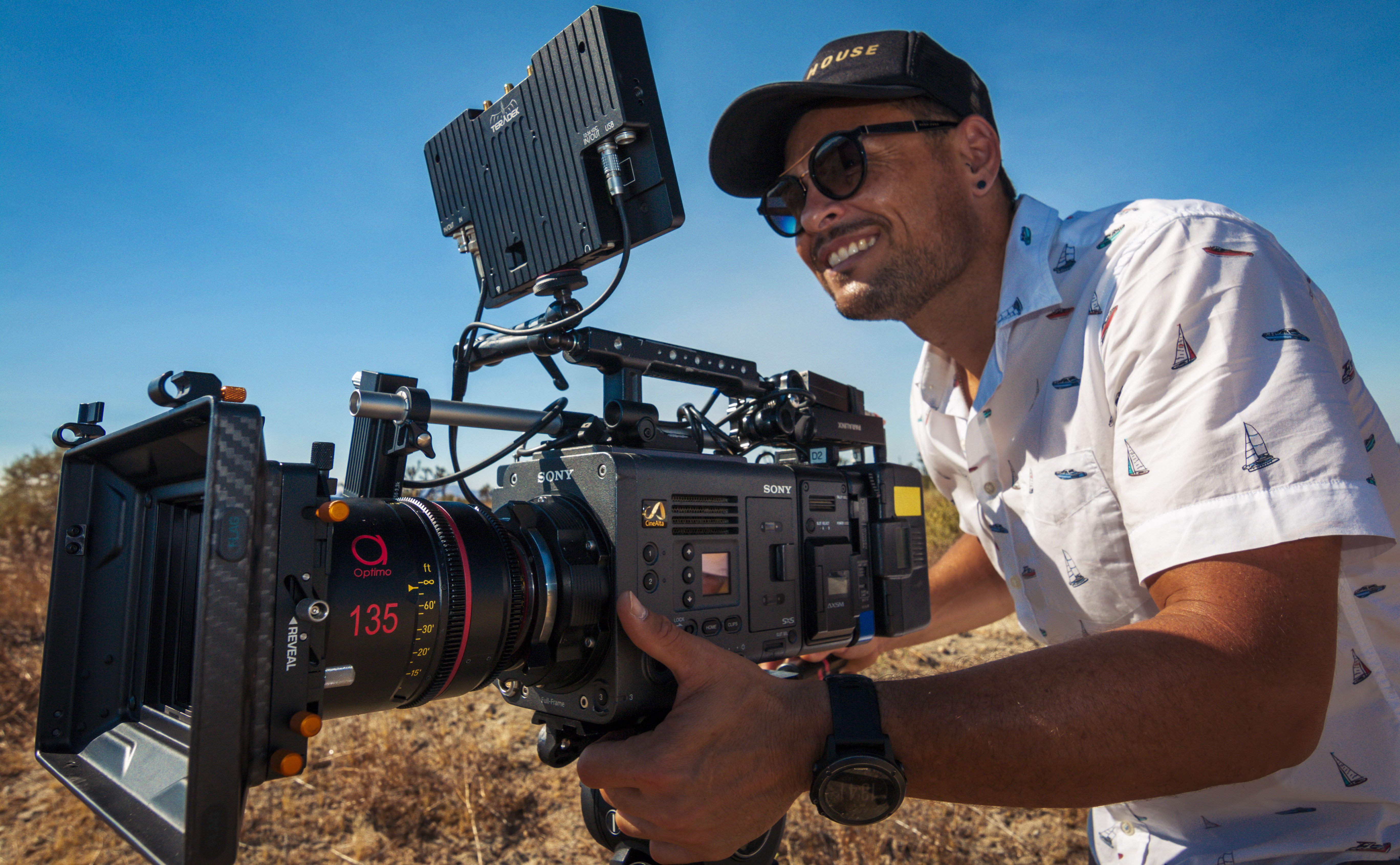 director of photography CHRISTIAN HERRERA HAS A CRUSH ON OPTIMO PRIMES